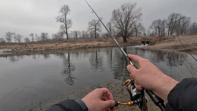 КАК ПОЙМАТЬ ВЕСЕННЕГО ОКУНЯ? ПАЛОЧКОЙ TEAM DUBNA BACKWATER TDB-682U