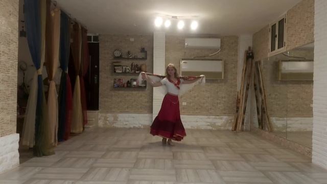 Цыганочка. Gypsy dance. Vera Dobrovolskyte, dancer. Erna Brezinova, choreographer. смотреть онлайн