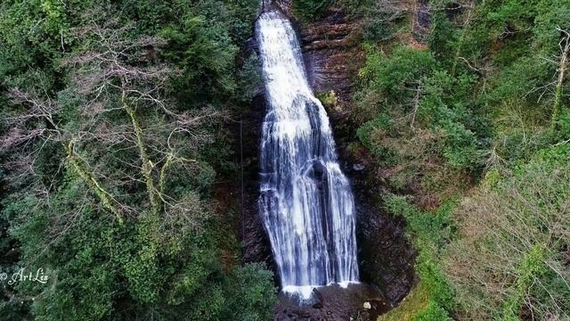 Акармарские водопады зимой | Абхазия