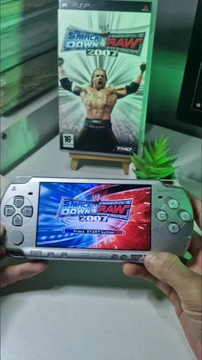 WWE SmackDown vs. Raw 2007 на PSP | #retrogaming #playstation #wweraw #psp #playstationportable смотреть онлайн