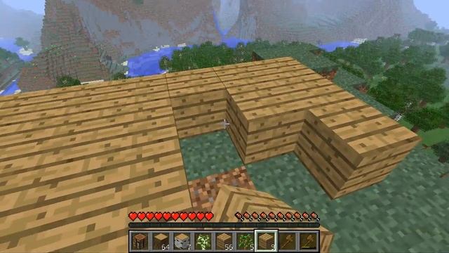 Прохождение майнкрафта- 1 серия- Постройка Дома0_0 смотреть онлайн