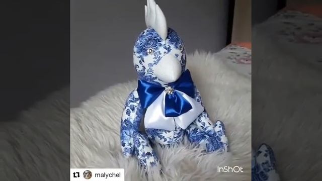 Новогодний петух Гжель смотреть онлайн