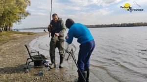 Рыбалка на Оби в Новосибирске, приехали ловить леща, а