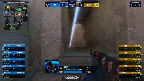 НАВИ ВЕРНУЛИСЬ В ИГРУ!!! Полный Матч - NAVI vs VITALITY - DAST 2 | IEM