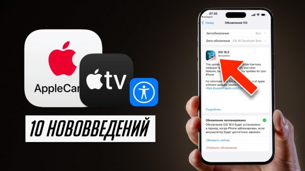 Все об iOS 18.5 Финал! Изменения, улучшения и время работы. Стоит ли ставить?