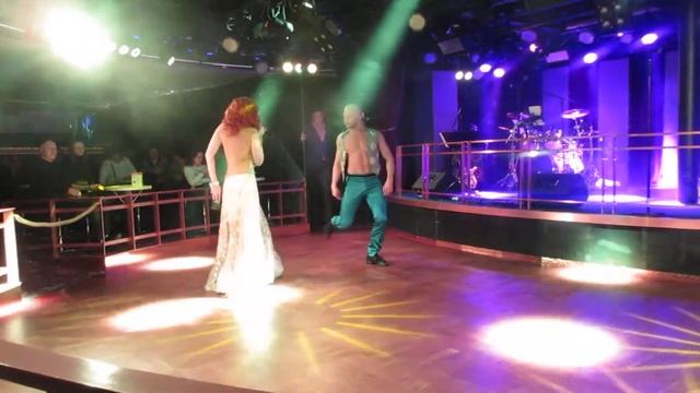 АзатЯн Анна в белом и партнёр 9 1 2018 паром Рига Стокгольм смотреть онлайн