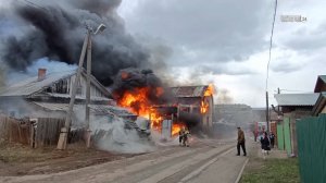 Стали известны подробности пожара в районе телецентра в Братске