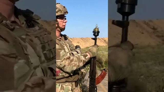 Как стрелять гранатой из автомата