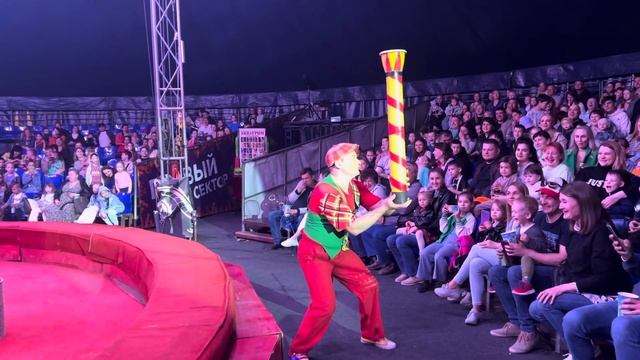 Появление в цирке клоуна