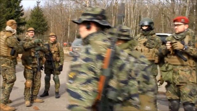 Построение страйкбольных команд перед игрой. г.Калуга смотреть онлайн