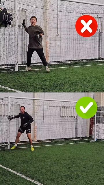 Как вратарю улучшить реакцию? Упражнение для отработк