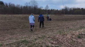 Первый выезд на каракате на природу .