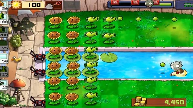 четвёртый уровень пвз 🌻vs🧟(бассейн) смотреть онлайн