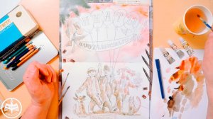 Хочу быть Юннатом!
Видеоурок «Юннаты-натуралисты» техника-сепия, линеры