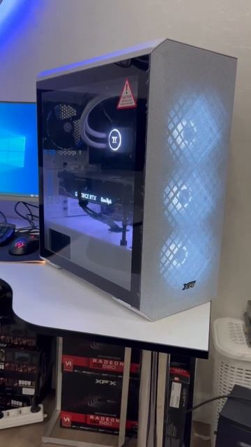 Сборка на i7 12700kf + RTX 4070Ti. За 200к Эстетично и красиво) смотреть онлайн
