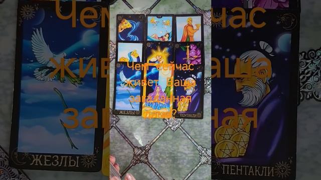 Чем сейчас живёт Ваша загаданная дама? #таро #будущеет? смотреть онлайн