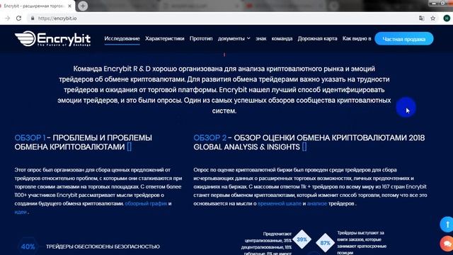 Обзор ICO ENCRYBIT ч.1 смотреть онлайн