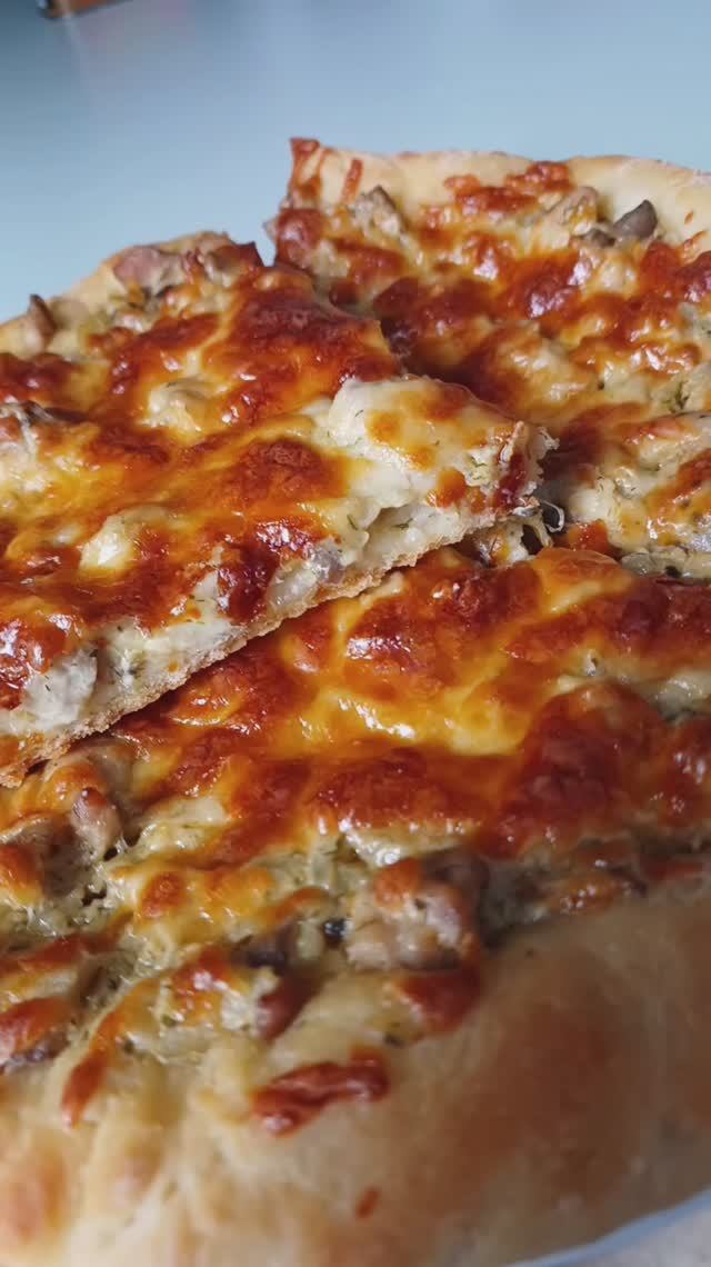 "Жульенчик" пирог по мотивам горячей французской закуски. Очень вкусно и сытно! смотреть онлайн