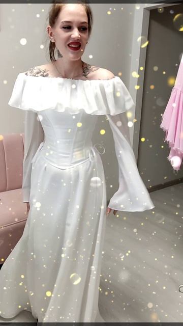 #свадебноеплатье #dress #шитье#шьюназаказ #weddingdress #fashion