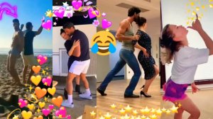 😍 ЗАБАВНЫЕ И МИЛЫЕ ТАНЦЫ ОТ МИКЕЛЕ МОРРОНЕ И АННЫ МАРИИ СЕКЛУЦКОЙ ❤️ 365 ДНЕЙ 🫶🔥