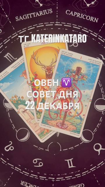 ОВЕН ♈️ СОВЕТ ДНЯ 22 ДЕКАБРЯ#овен #гороскоп #таро #tarot #re