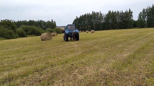Сено грузим и разгружаем. смотреть онлайн