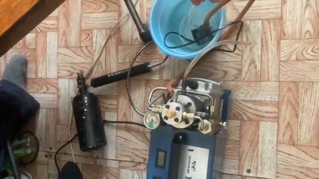 Как накачать воздухом пейнтбольные балоны высокого д? смотреть онлайн
