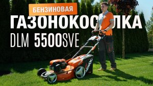 DLM 5500SVE | Бензиновая газонокосилка DAEWOO с электрозапуском
