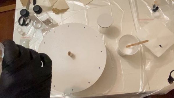 Инструкция к набору Часы Нежный Беж. Вариант 1. Дизайн "Бежевый Мрамор"