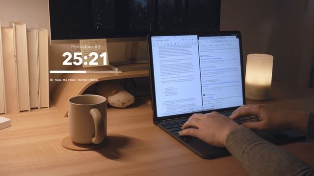 5 часов StudyWithMe AT NIGHT - Relaxing LoFi Music -Pomodoro 50/10 смотреть онлайн