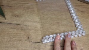 Сумка из бусин с прозрачными боковинами, мастер - клас?