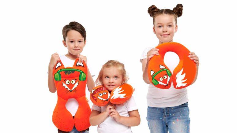 Новинка! Дорожные ортопедические подушки AUTOFOX для детей смотреть онлайн