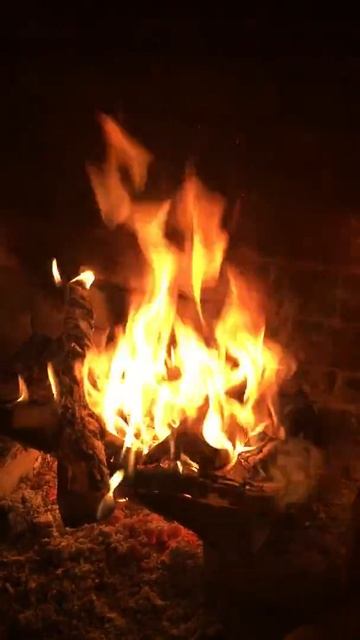 На огонь можно смотреть долго!!!:))