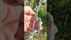 Веревка для выпаса лошади. Как  сделать.