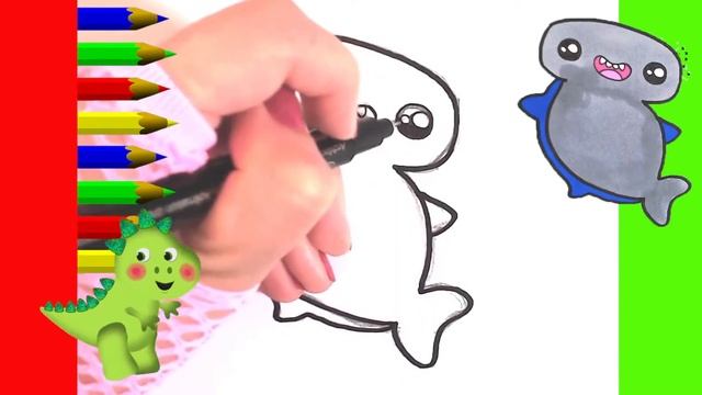 Как нарисовать МИЛЫЙ. просто, Рисунки для начинающих смотреть онлайн