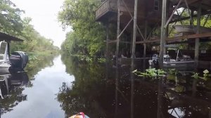 Каяк и мотор Suzuki 2.5hp. Река и озеро.Флорида.Рыболовный к?