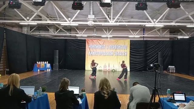 чир Хип хоп двойка Ульяна Кукунина Алёна Шалаумова Sunrise