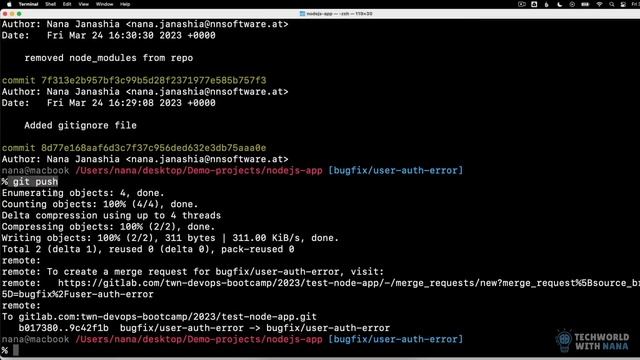 3.15 Merging branches смотреть онлайн