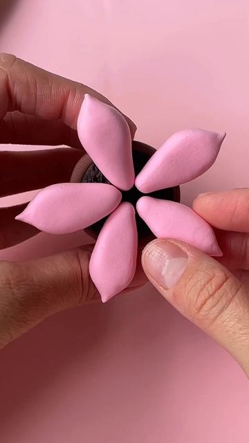 Как слепить цветок из воздушного пластилина #music #flowers # смотреть онлайн
