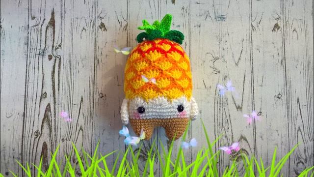 Ананас крючком. Crochet Pineapple Pippa смотреть онлайн