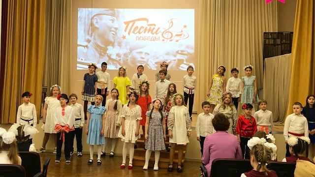 «Песни Победы» фестиваль военно-патриотической песни к 80-летию Победы! смотреть онлайн