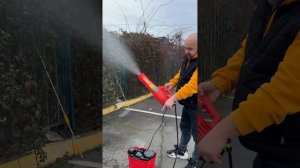 Насадка для опрыскивателя Турбо -туман как распыляет.