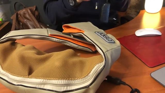 Массажёр для шеи и спины смотреть онлайн