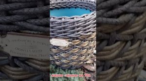 Кашпо -ананас з ротангу #кашпозротангу #ажурнийвізеру?