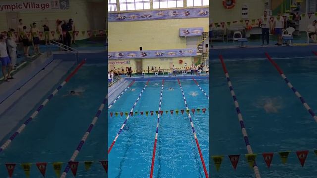 Соревнования по плаванию в СК "Олимпийская деревня-80". смотреть онлайн