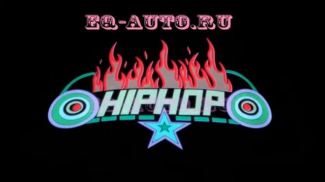 Эквалайзер на стекло Hip Hop огонь. Магазин EQ-AUTO.RU