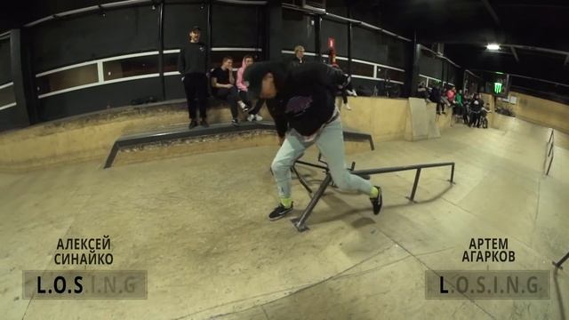 WINTERING BMX BATTLE - Алексей Синайко VS Артем Агарков