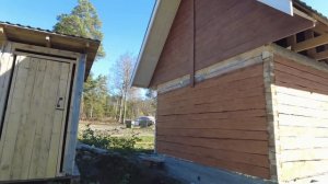 Баня - баня ,шлифуем и красим. Жизнь на Алтае после переезда.