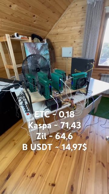 Майнинг день 4 #mining #заработок #майнинг #бизнес #kaspa #etc #zi смотреть онлайн