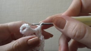 «Турецкая шаль, связанная на карточке. Часть 5/5» (Turkish shawl, tied on the card. Part 5)